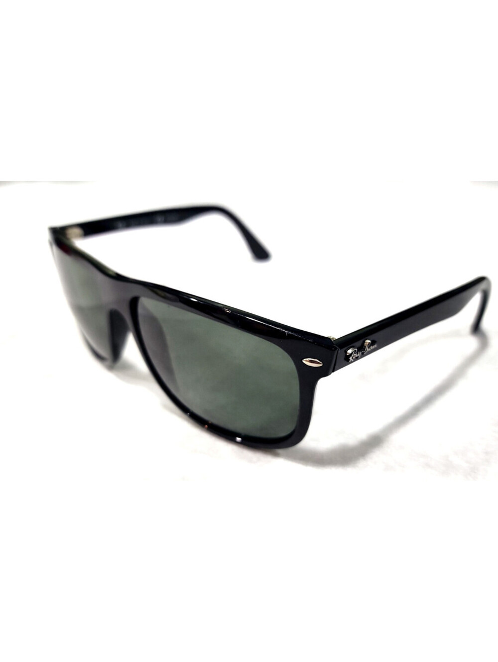 Ray Ban RB4147 601/58 Large Black Square Gray Polarized Sunglasses 60-15 145